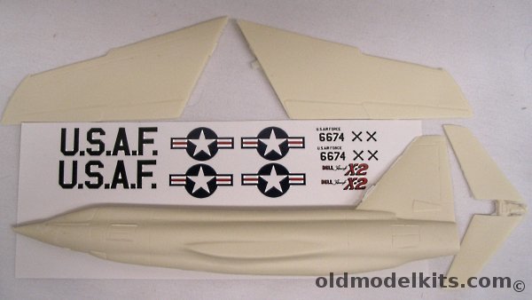 Action 1/48 Bell X-2 with Decals plastic model kit
